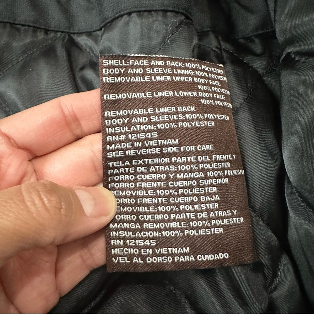Michael Kors Black 2 in 1 Coat Jacket Winter Sz XXL - Picture 4 of 11